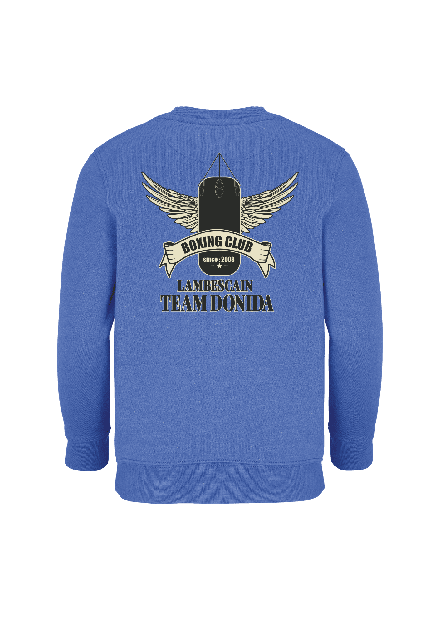 Sweat Enfant Bleu Boxing club Lambescain - BCL41-LOGOBOXINGCLUB-COLUMBIAKIDSROYALDOS